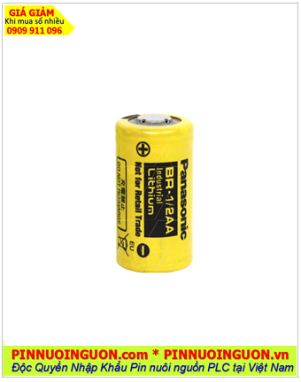 Panasonic BR-1/2AA (CR14250) ; Pin nuôi nguồn Panasonic BR-1/2AA lithium 3v 1000mAh _Xuất xứ Nhật